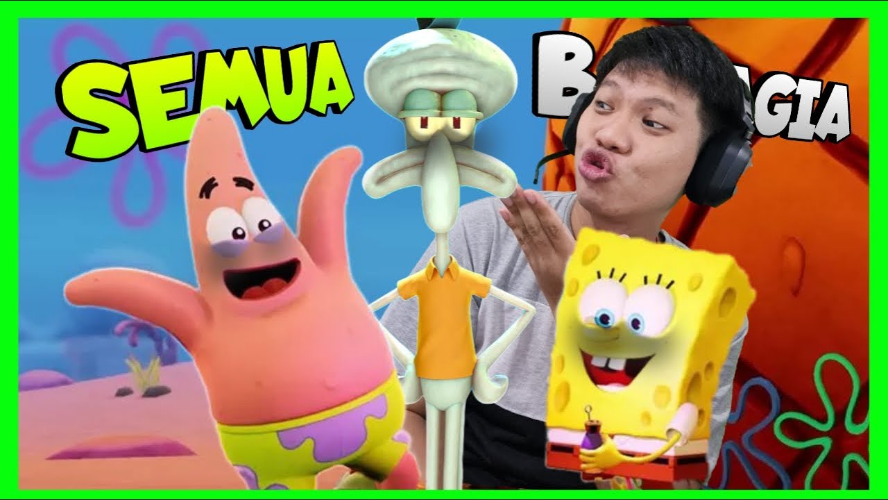 BERSAMA-SAMA MENYELAMATKAN SQUIDWARD DARI PERUMAHAN IBLIS TERKUTUKS!! Perumahan Squidward [INDO]