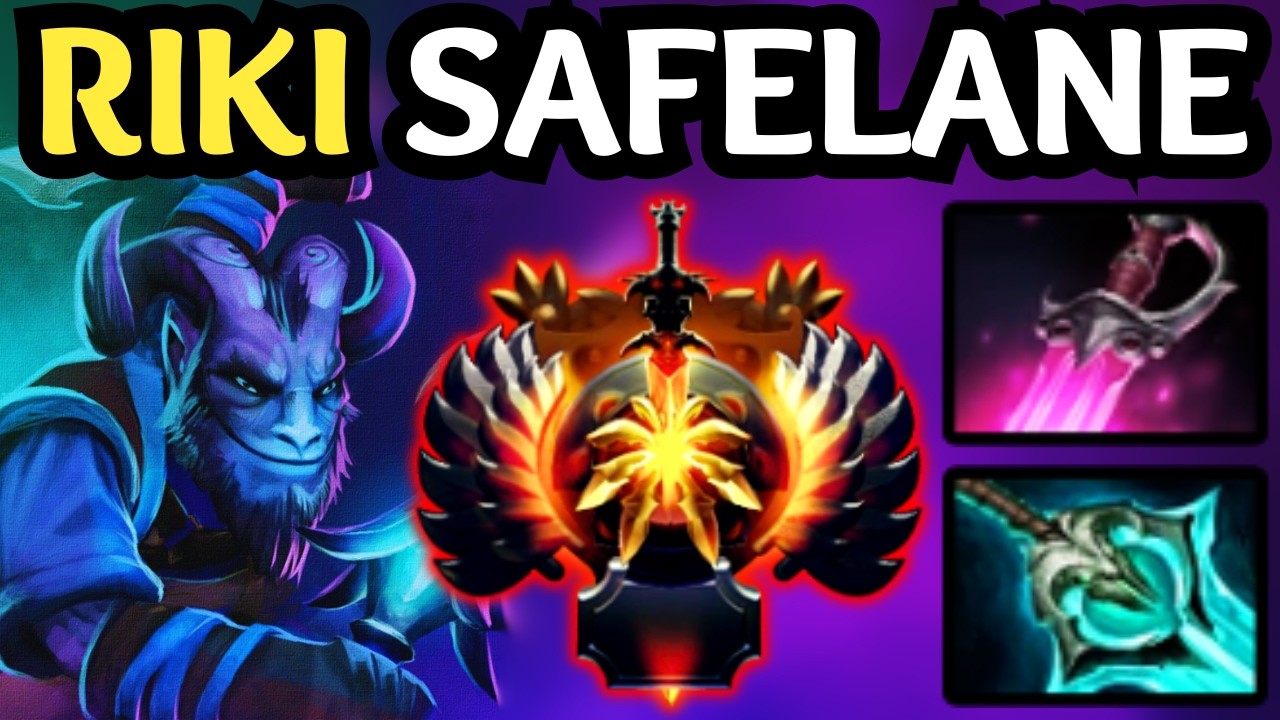 🔥 UNSTOPPABLE RIKI Carry — 20 Kills Stealth Domination 🔥 Dota 2 Gameplay