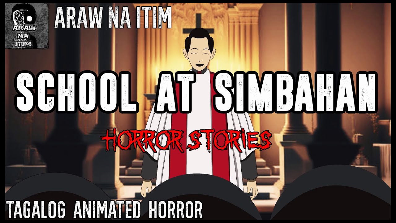 School at Simbahan Horror Stories | Tagalog Animated Horror Stories | Pinoy Creepypasta