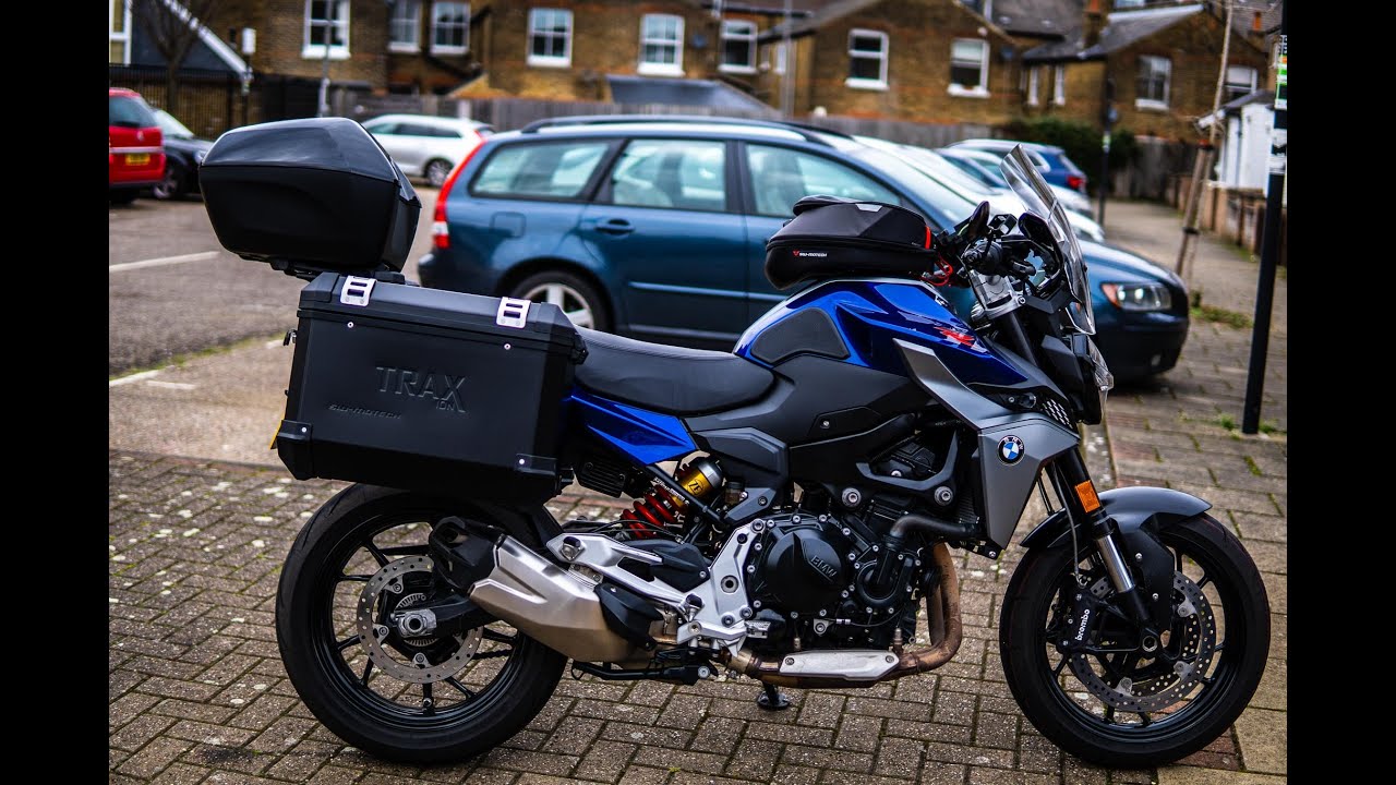 SW Motech TRAX ION panniers Install - BMW F900R