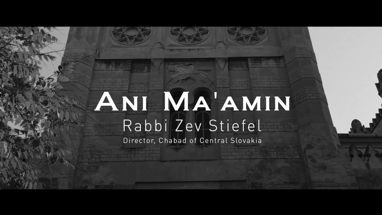 Ani Ma'amin - Rabbi Zev Stiefel