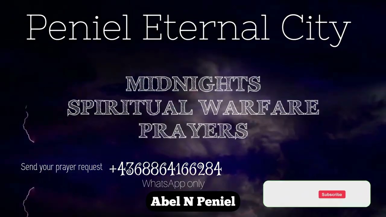 Dangerous Midnight Spiritual Warfare Prayer by Abel N Peniel