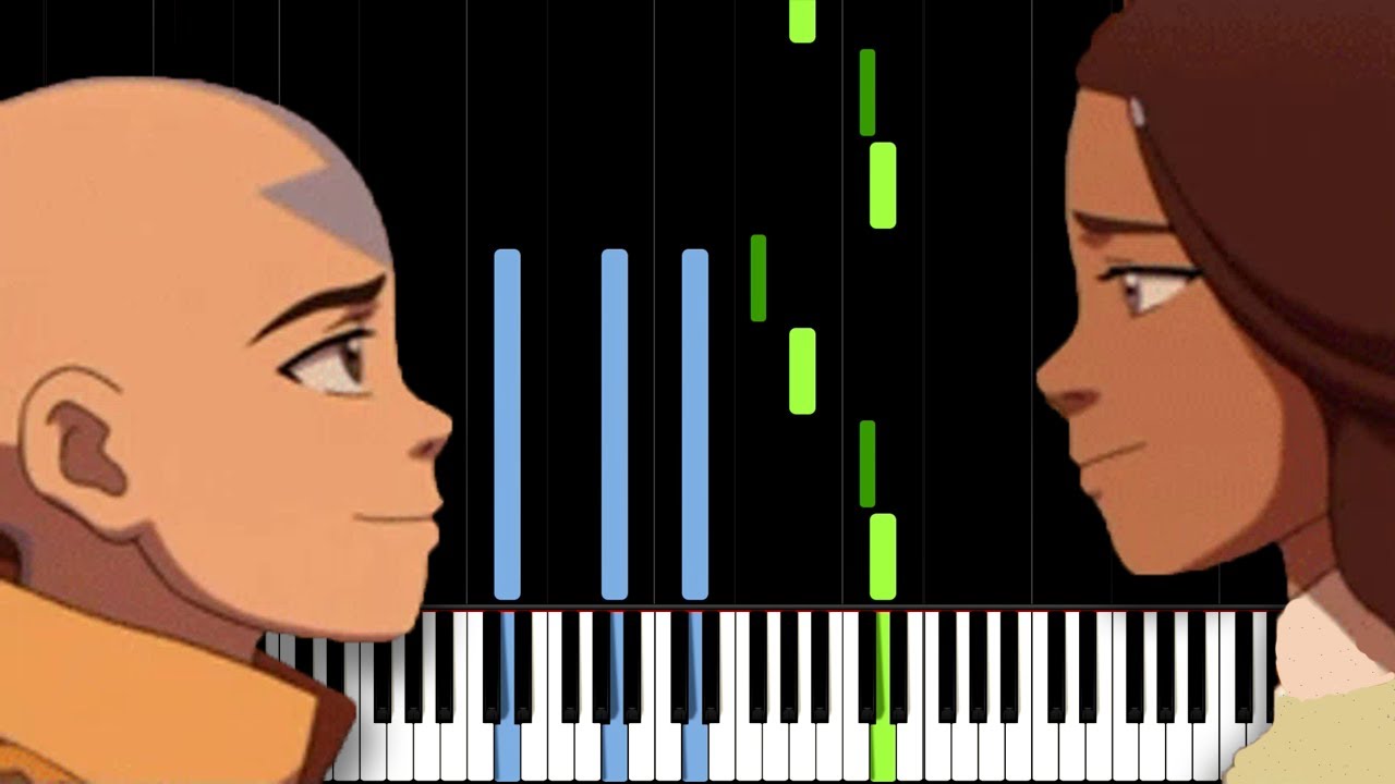 The Avatar's Love - Avatar: The Last Airbender (Piano Tutorial) [Synthesia]