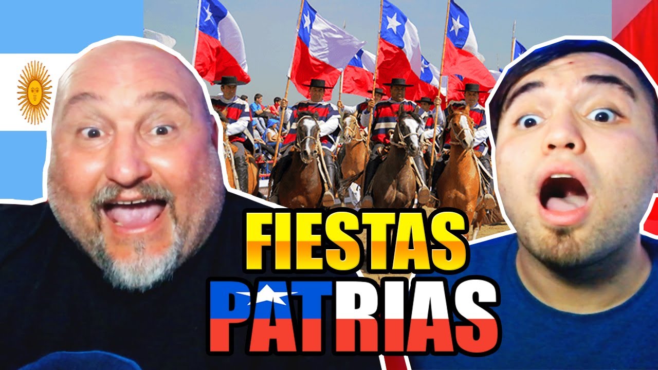 🇦🇷 MI PADRE ARGENTINO reacciona a FIESTAS PATRIAS EN CHILE 🇨🇱 *SORPRENDIDO* 😱