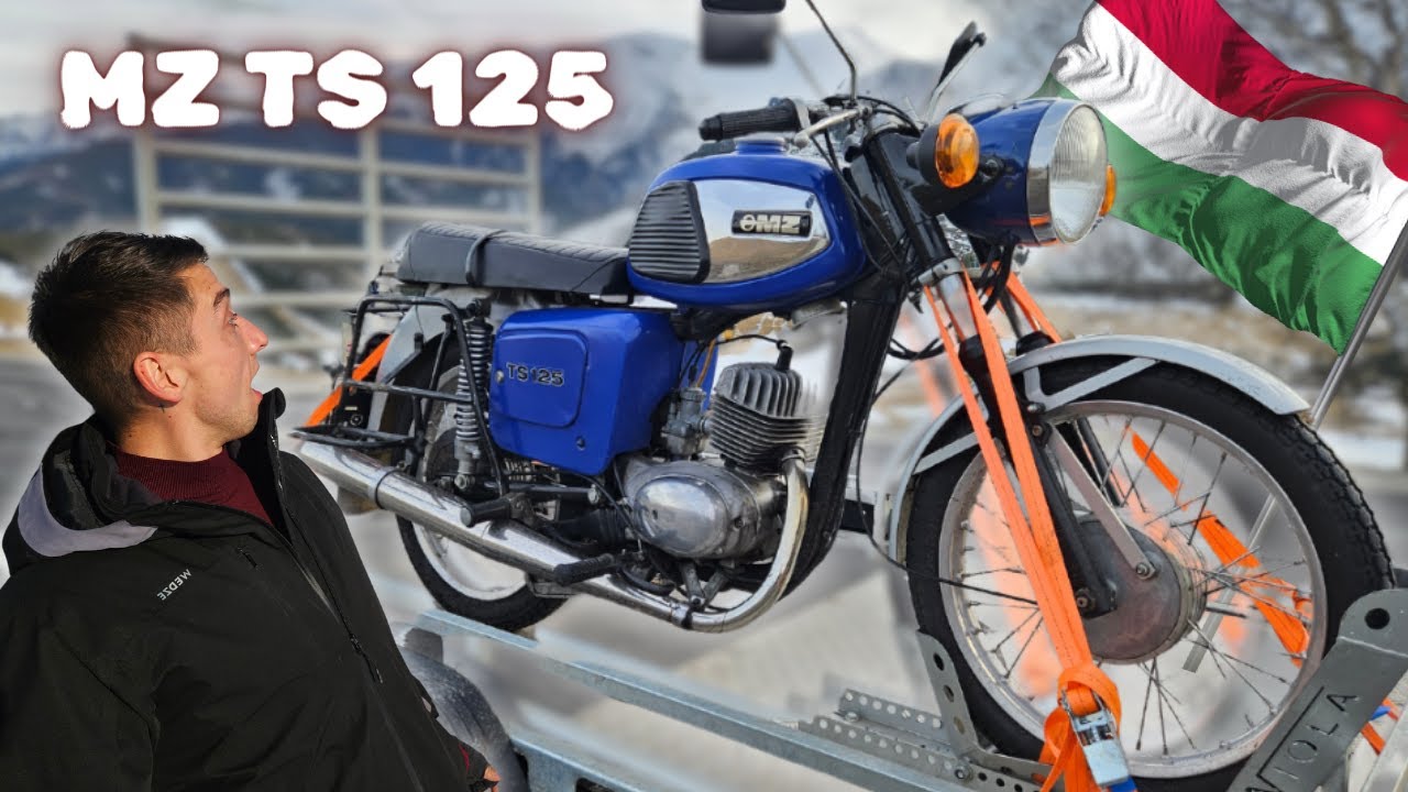 MZ TS 125  KOLEJNY ZAKUP NA WĘGRZECH POV
