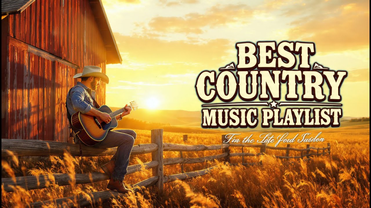 Country Music Road Trip Vibes! 🎶 Feel-Good & Authentic Country Songs Playlist