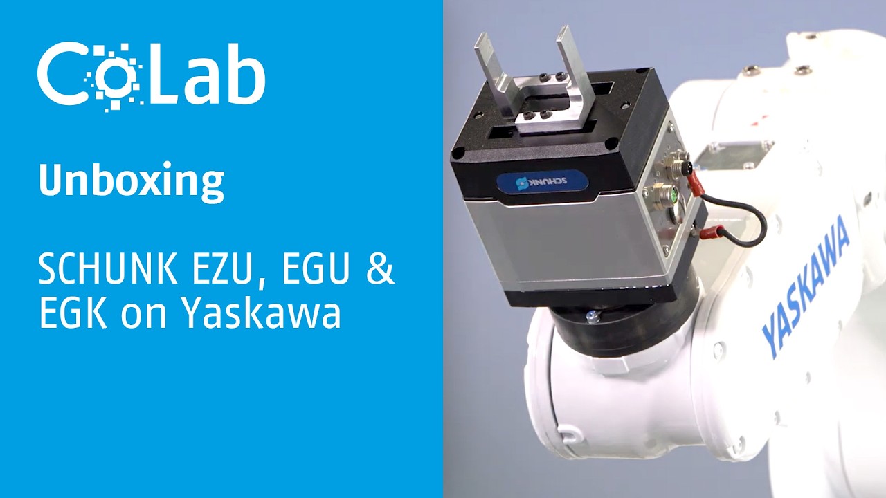 Inbetriebnahmevideo: SCHUNK EZU,EGU & EGK an Yaskawa