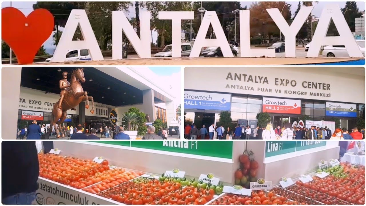 Growtech Eurasia Exhibition in Antalya معرض كراوتيك الزراعي في انطاليا.