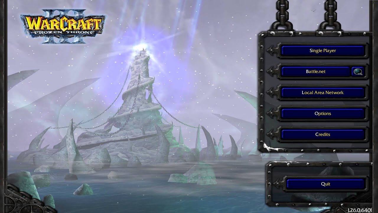 Warcraft 3 The Frozen Throne Title Theme Animatic (2003, Blizzard)