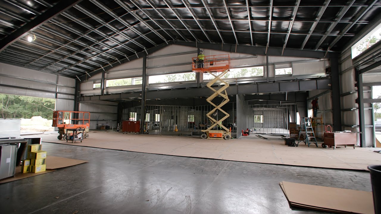 Framing Going Up In The New CHURCH BUILDING!