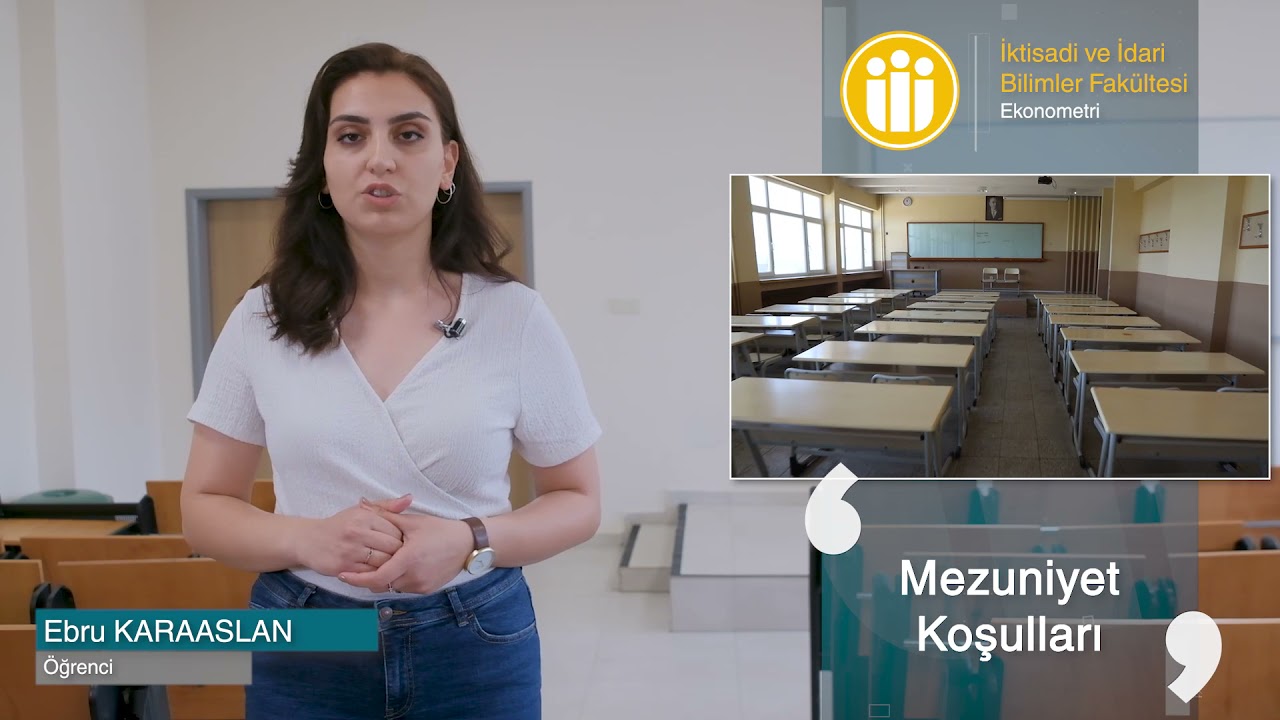 Ekonometri  | İktisadi ve İdari Bilimler Fakültesi  | İnönü Üniversitesi  |