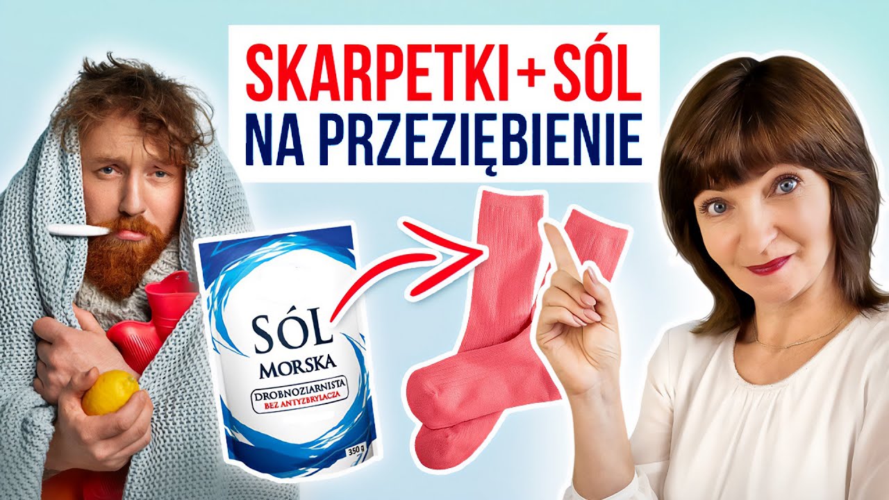 WŁ&Oacute;Ż S&Oacute;L DO SKARPET - szybki spos&oacute;b na przeziębienie, katar i marznące stopy.