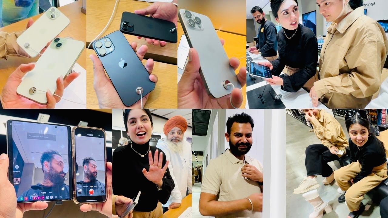 NUH LAI IPHONE 15 PRO MAX | VIAH LAI BOOTS | SAMSUNG FOLD VS IPHONE 15 CAMERA TEST | INDER & KIRAT