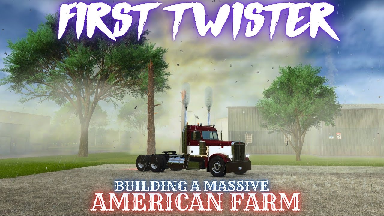 OUR FIRST TWISTER IN FRANKENMUTH - Farming Simulator 25