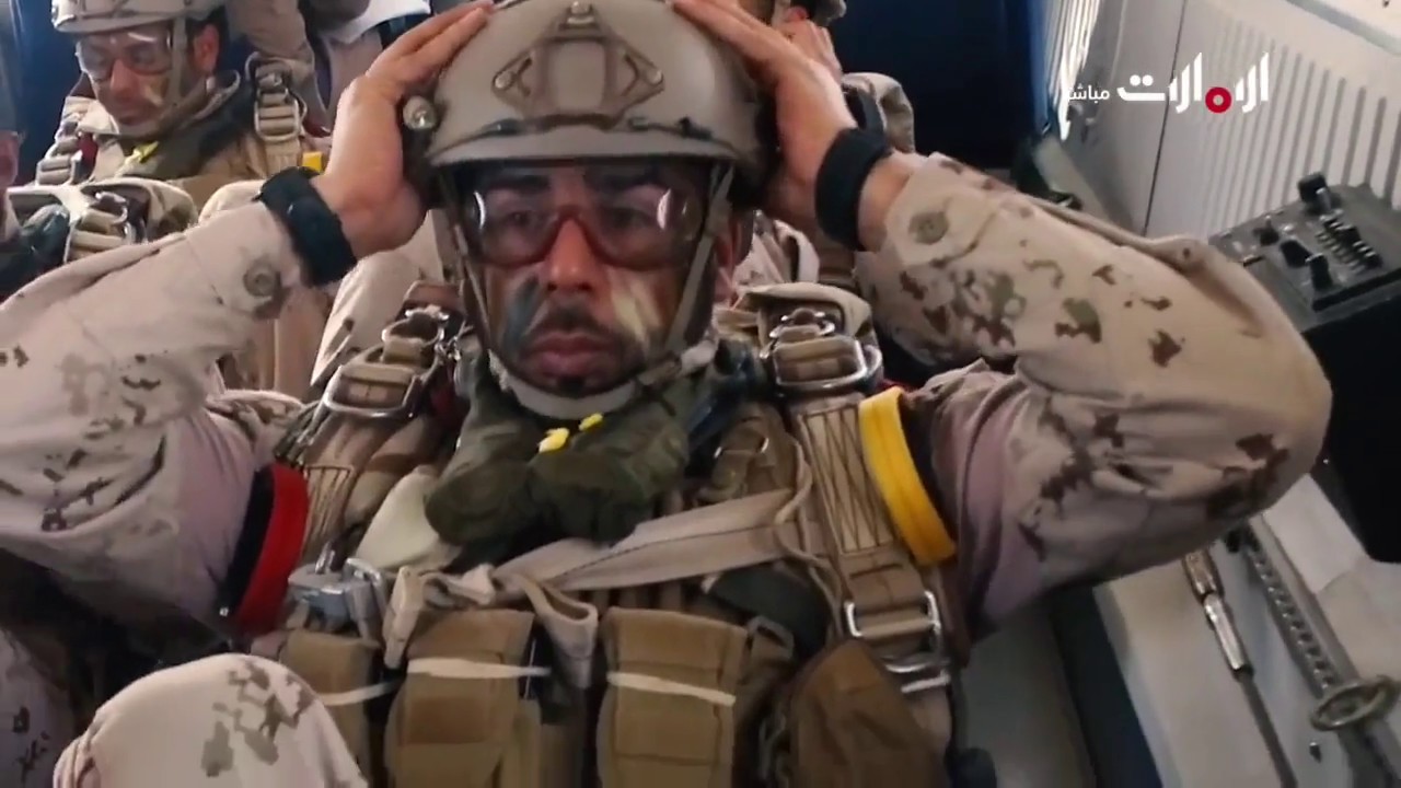 العرض العسكري حصن الاتحاد من كورنيش العاصمة أبوظبي