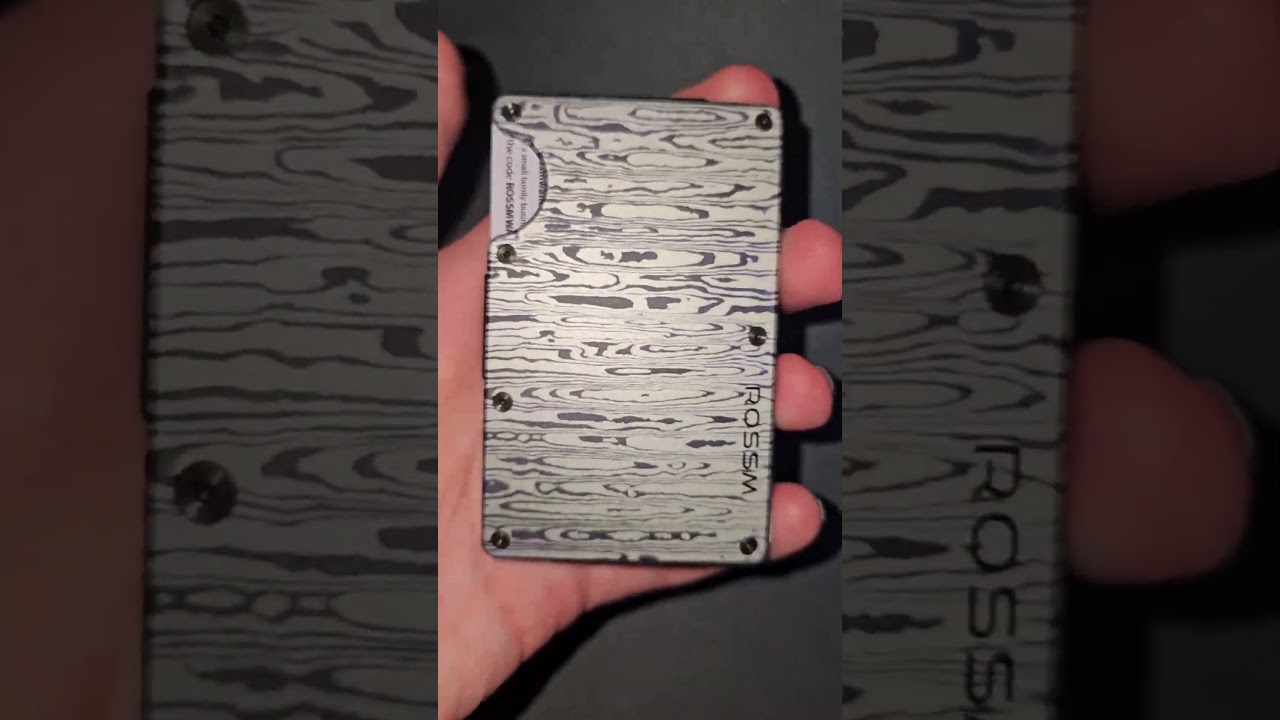 Damascus Rossm Wallet 🔥