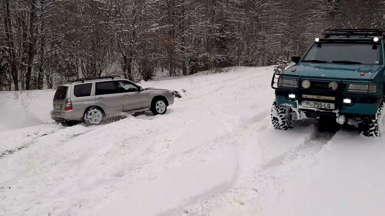 4X4  OPEL FRONTERA ,  SNOW