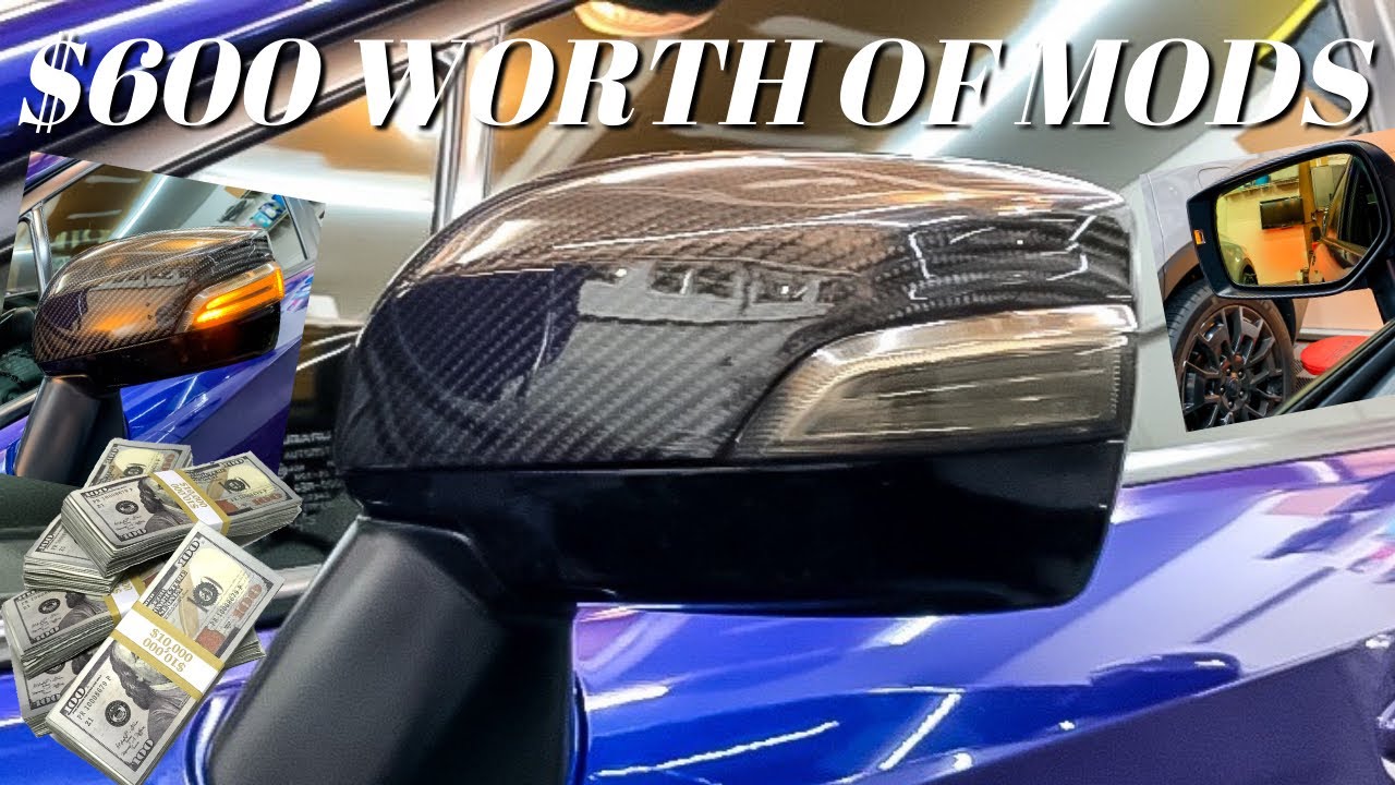 Modifying my Subaru STI Mirrors | The Final Piece!
