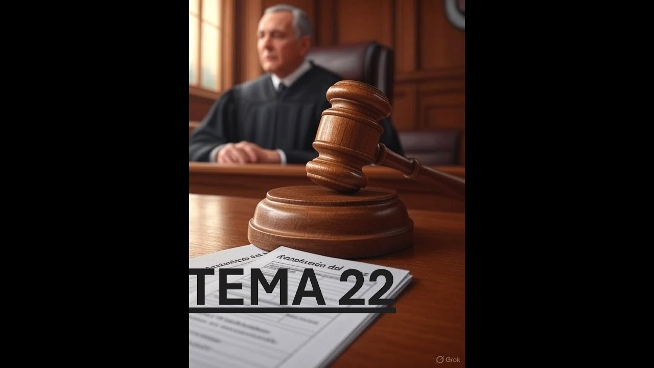 TEMA 22 LAS RESOLUCIONES DE LOS ÓRGANOS JUDICIALES