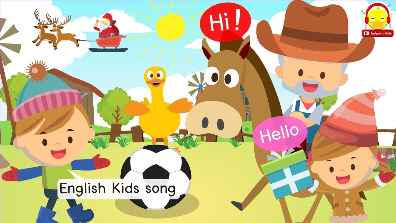 เพลงเด็กภาษาอังกฤษ / รวมเพลงเด็กอนุบาล #เพลงเด็กindysong