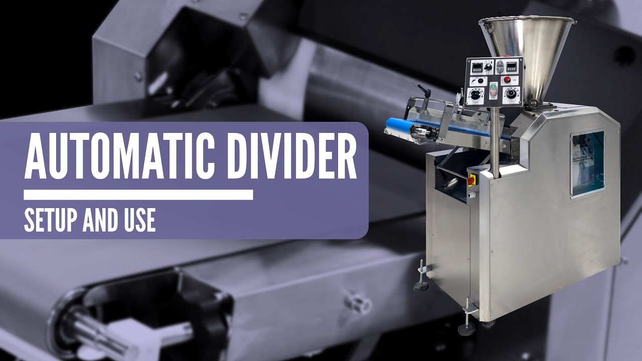 Automatic Dough  Divider Setup and Use