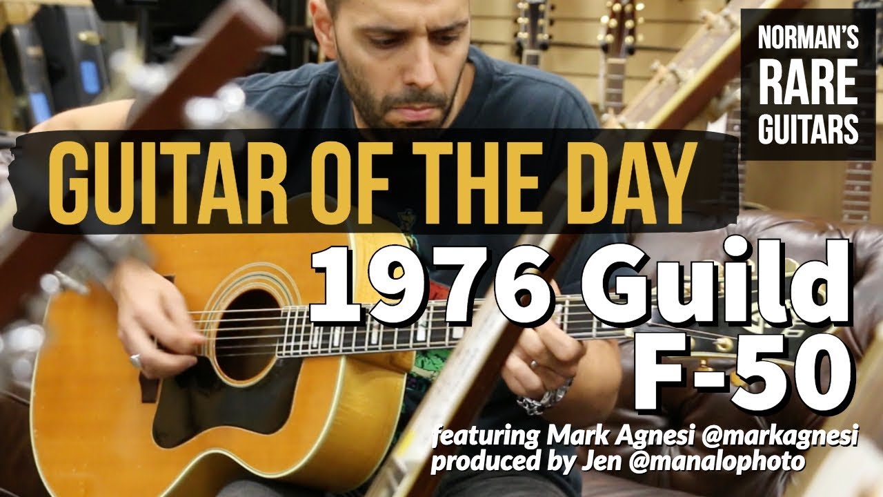 Guitar of the Day: 1976 Guild F-50 | Norman's Rare Guitars