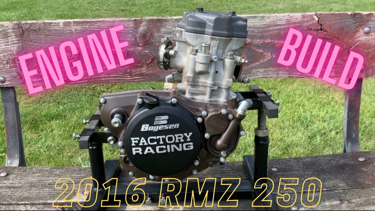 2016 RMZ250 Build Part II - Engine build
