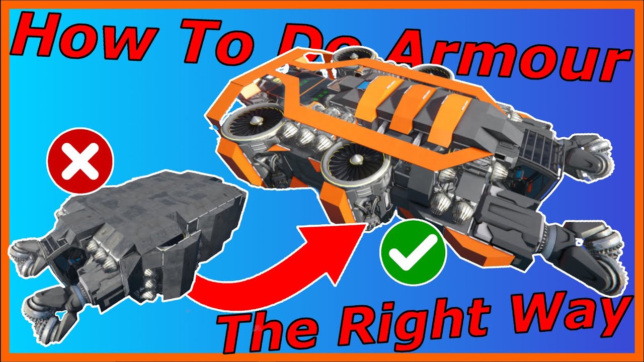 How to Design Armour - Space Engineers