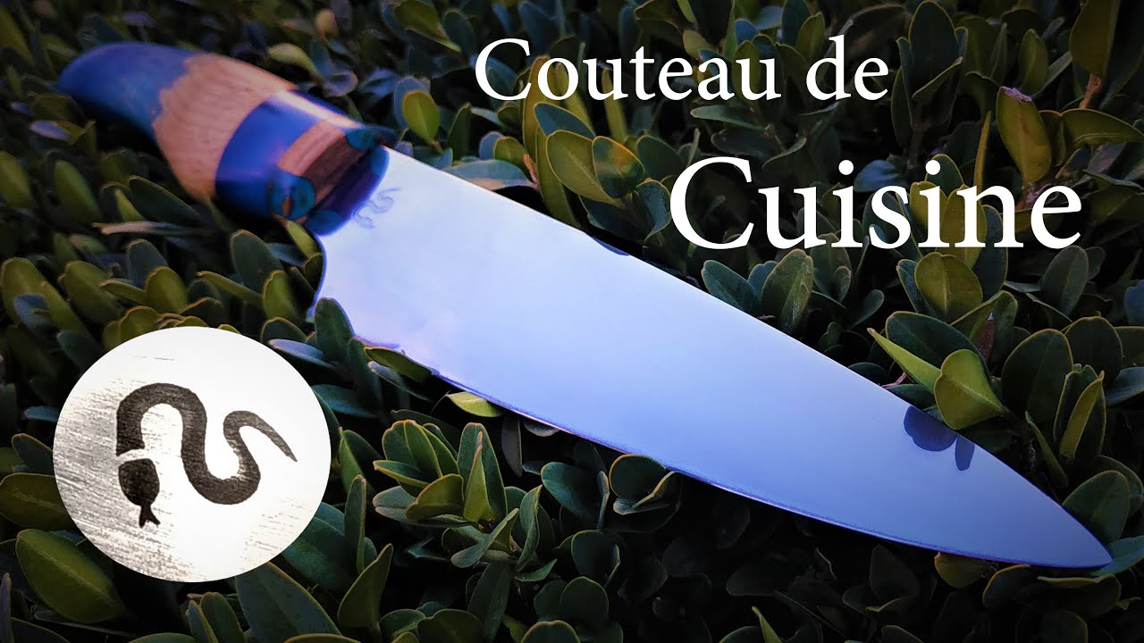 🔪 FABRICATION DE MON COUTEAU DE CUISINE PERSONNEL 🗡️