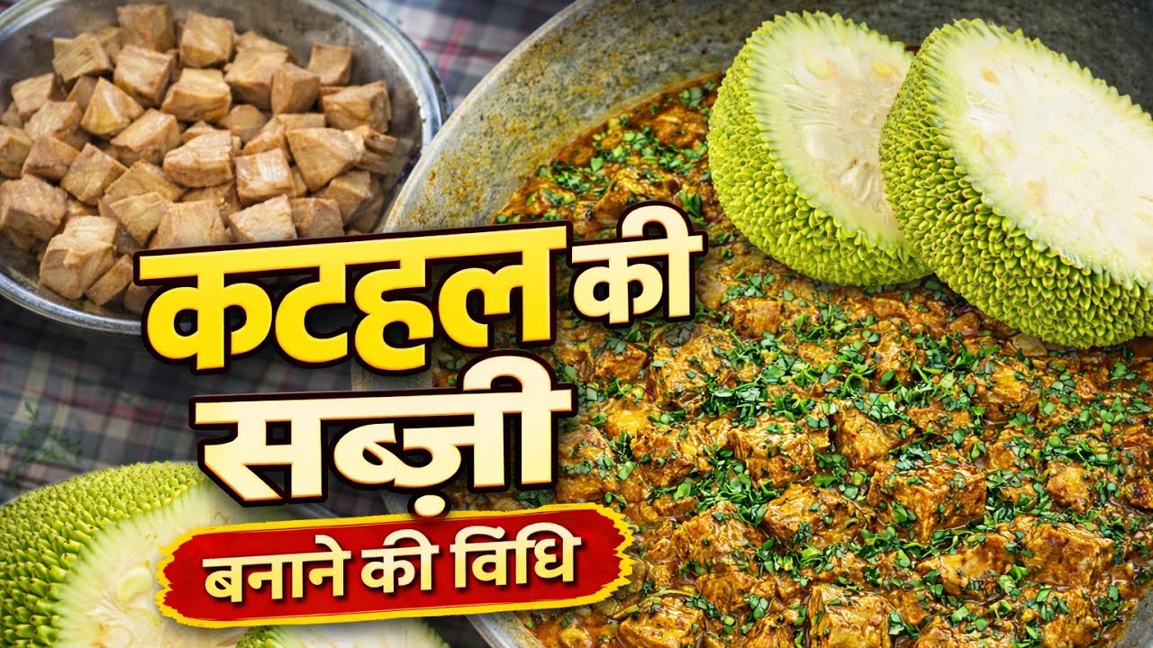 कटहल की सब्जी | टेस्टी  और मजेदार #food #cooking #cookingtips #kathalkisabji #kathalkisabzi 