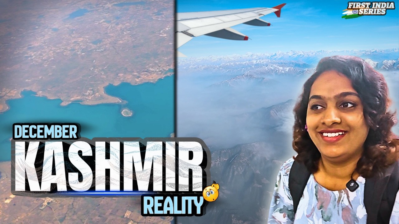 Chennai to Kashmir முதல் நாள்😍 | Ticket Price✈️ | December Reality | Kashmir Vlog 1 Tamil