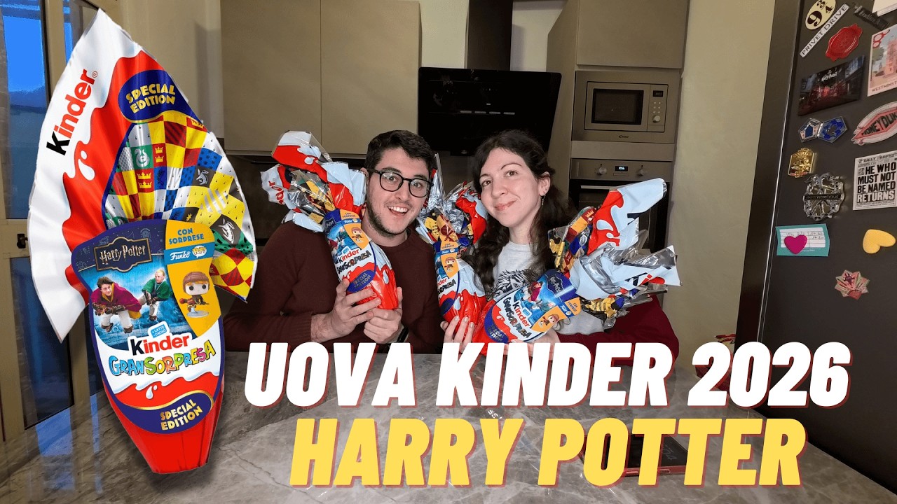 UOVA KINDER 2026 🥚✨ HARRY POTTER ⚡ - UNBOXING