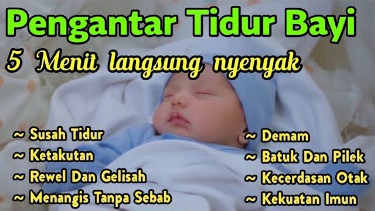 RUQYAH BAYI SUSAH TIDUR DAN REWEL 💞