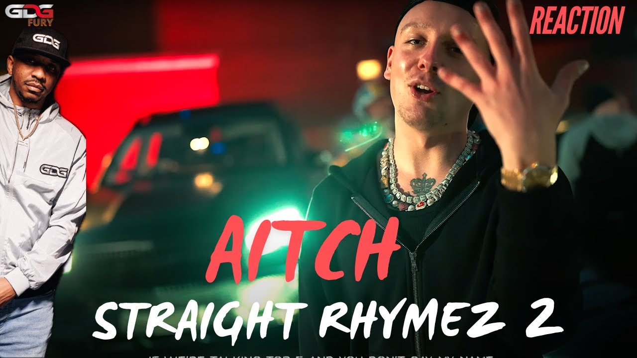AMERICAN Reacts to Aitch - Straight Rhymez 2