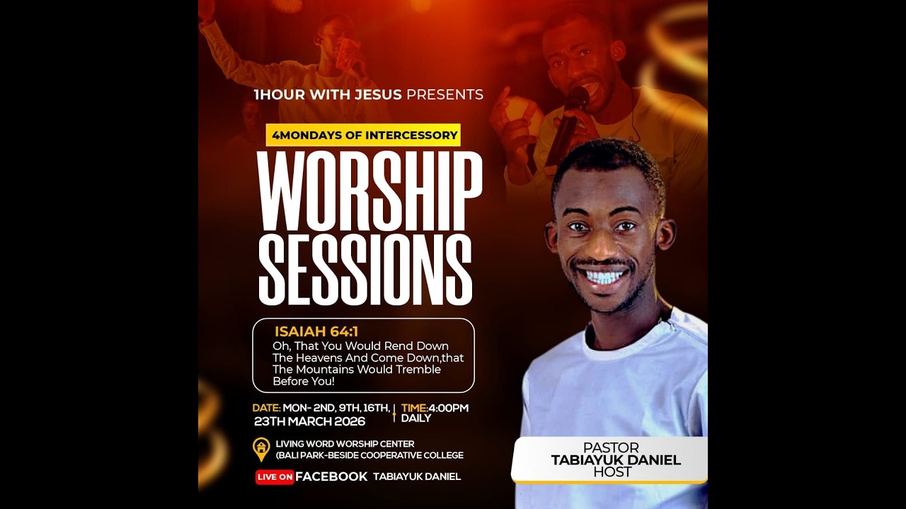 4 MONDAYS OF INTERCESORRY WORSHIP.