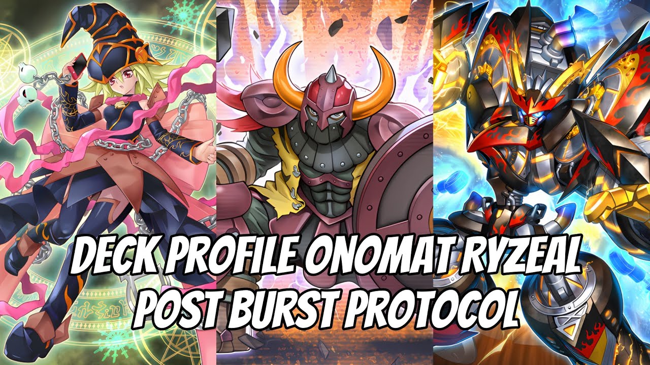 Không lock thì còn lại gì? |Deck profile Onomato ft.Ryzeal post BPRO