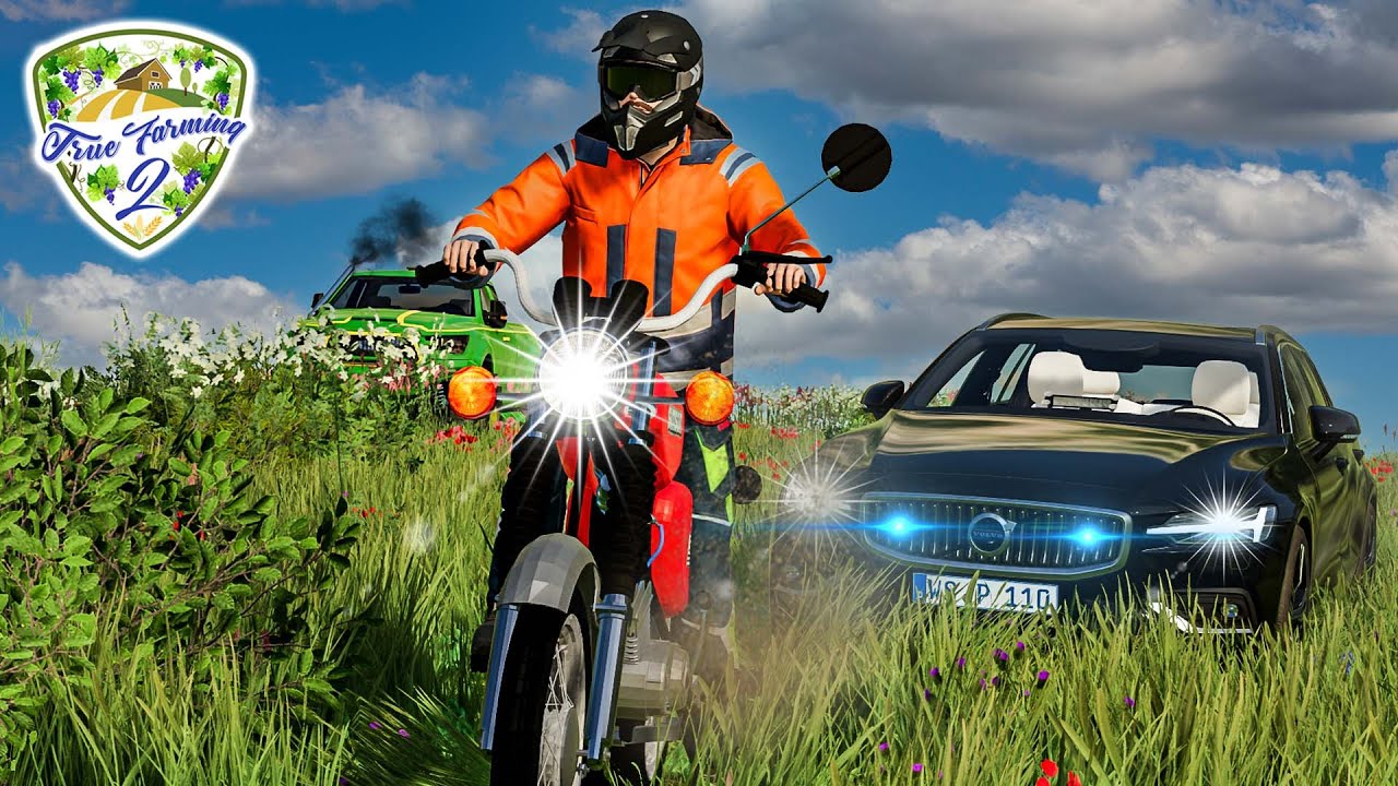 True Farming 2 #174 - FLUCHT mit der SIMSON! Herr WADLINGER auf Verfolgungsjagd - Farming Simulator