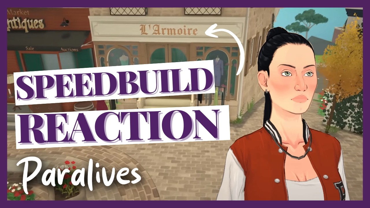 I React to the New Paralives Clothing Store Speedbuild!
