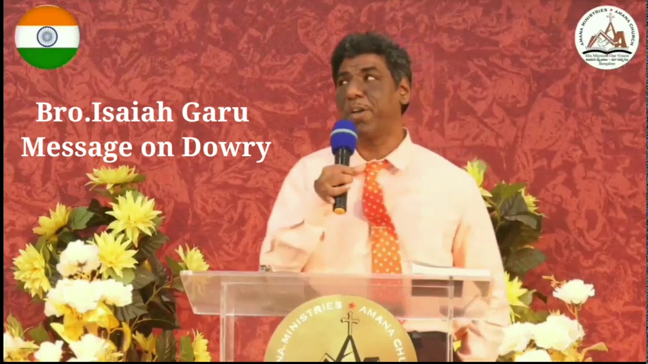 Message by Bro.Isaiah garu | AMANA Church