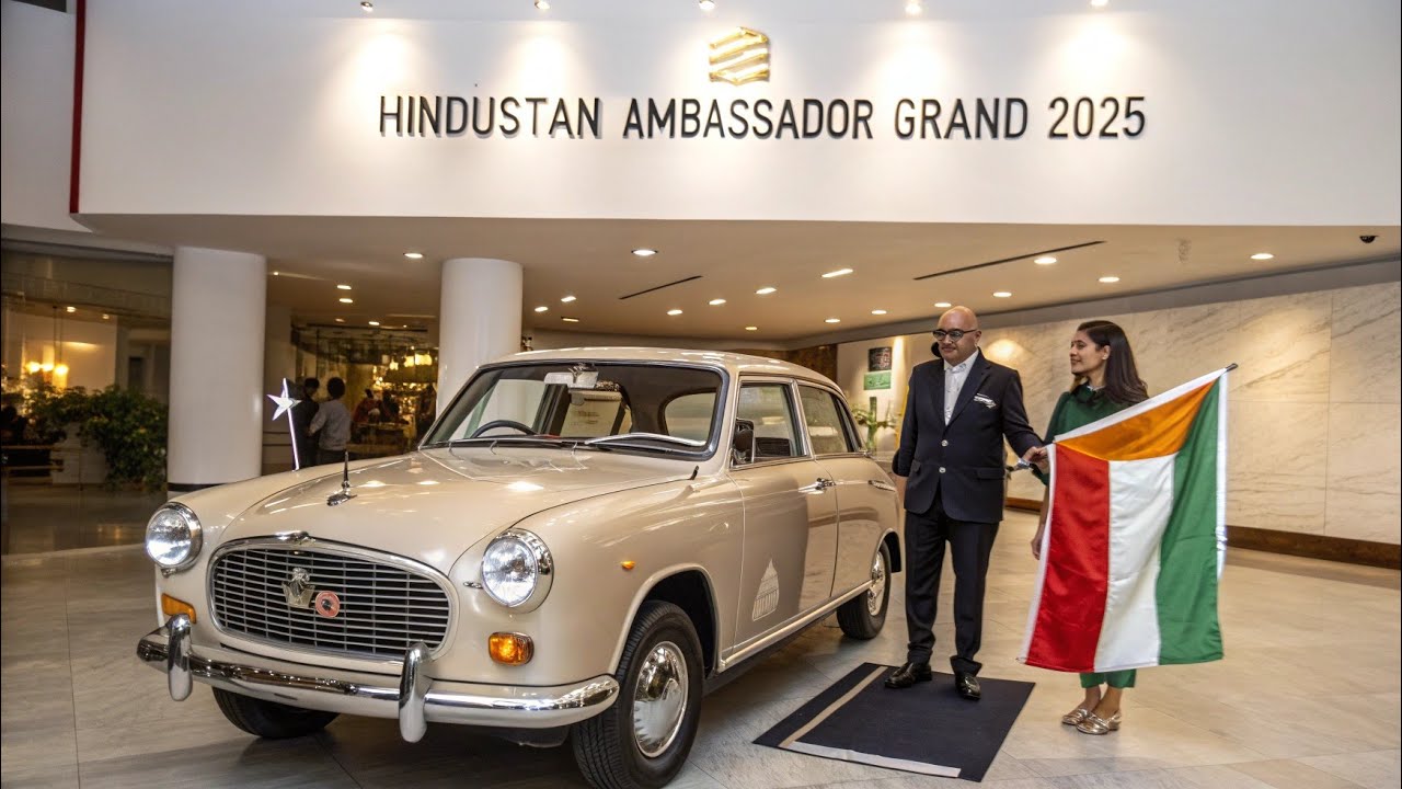 new Hindustan Ambassador Grand 2025 &ndash; The Royal Comeback! Full Review & Features