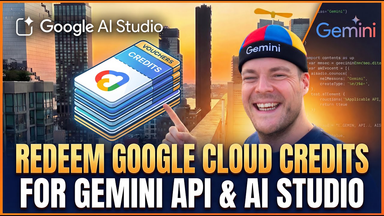 Redeem and use Google Cloud Credits in Google AI Studio and Gemini API.