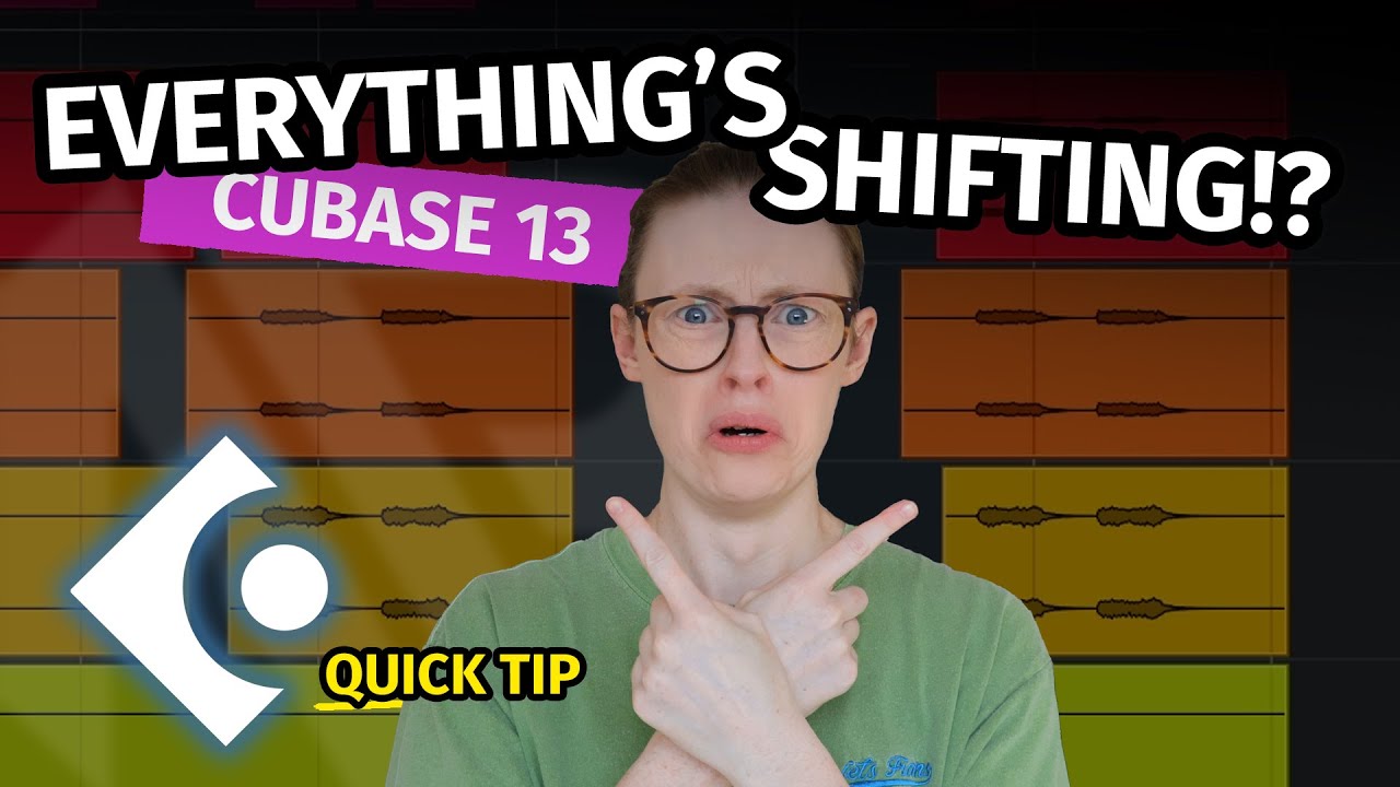 HOW TO KEEP EVENTS IN THEIR PLACE AFTER TEMPO CHANGE | Quick Tip Cubase 13