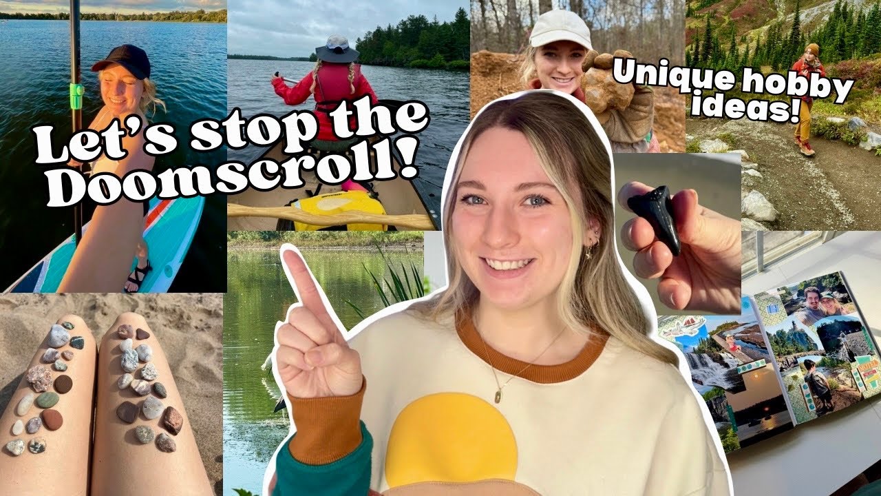 Unique hobby ideas you can try (to stop doomscrolling!)