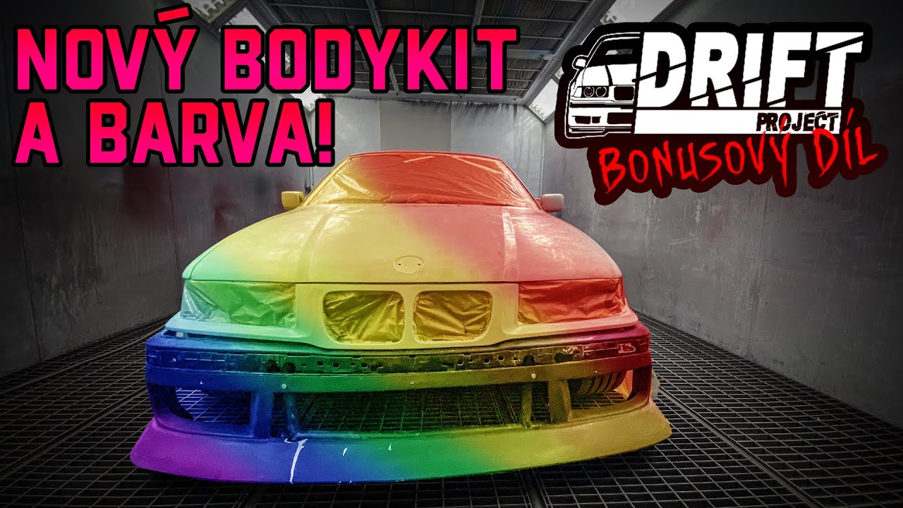 Nový bodykit a barva na E36 | DRIFT PROJECT bonusový díl!