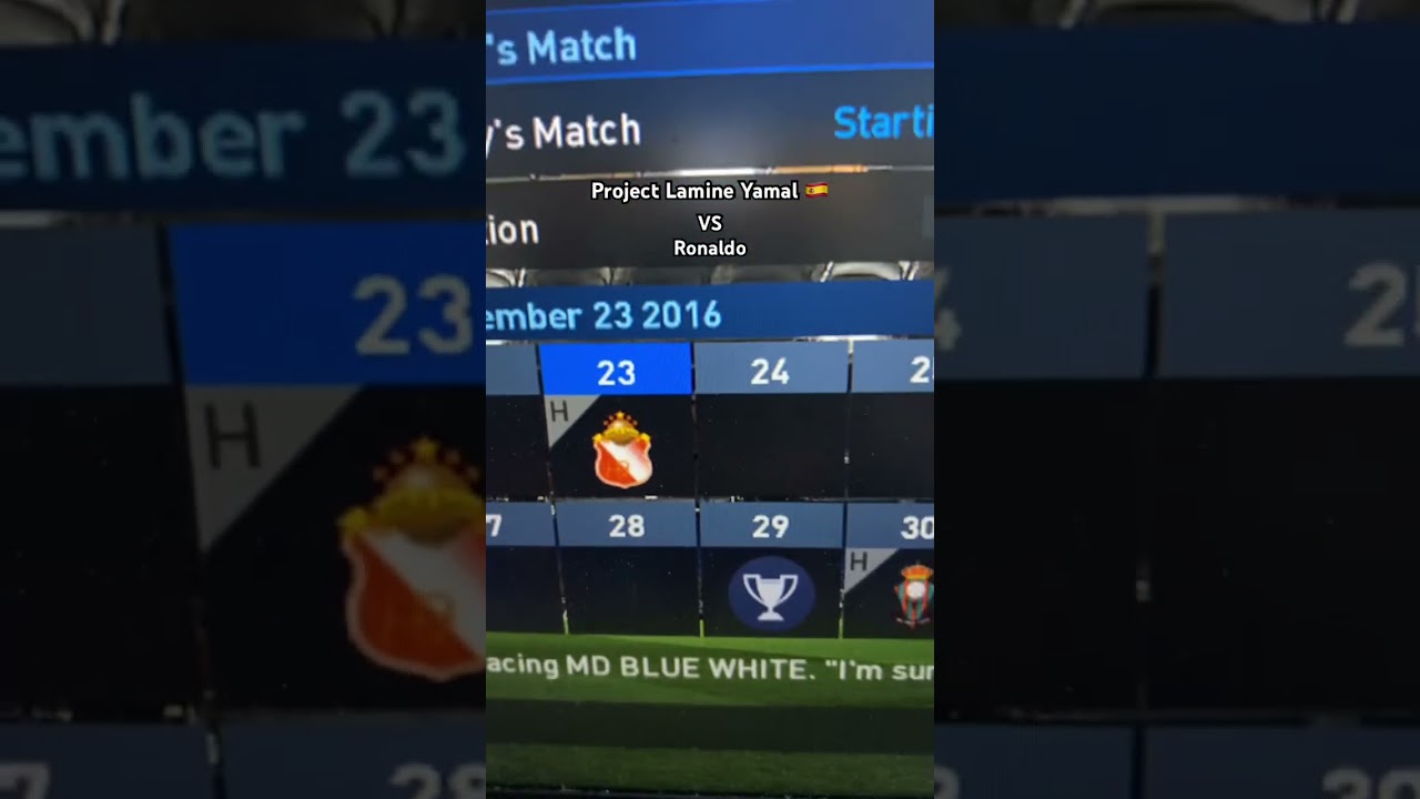 Join the live right now to watch YAMAL VS RONALDO #pes2017 #efootball