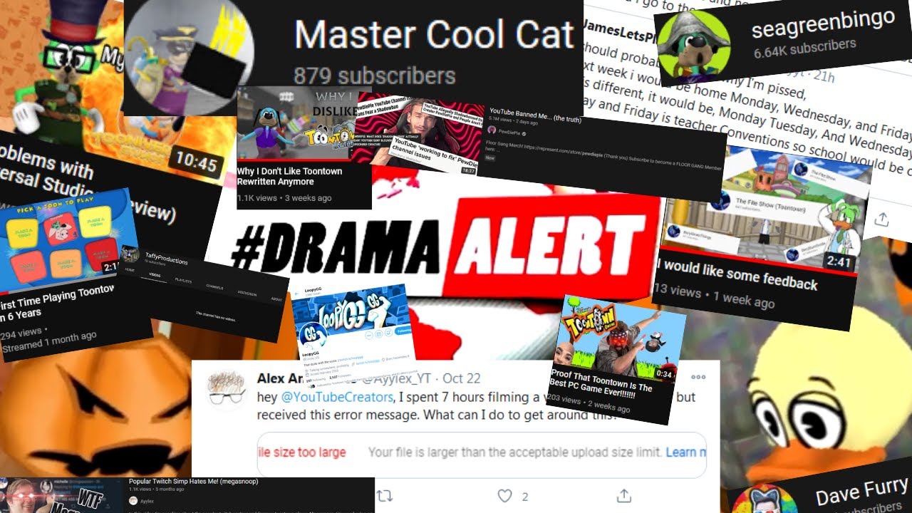 Ayylex lies?! // DRAMA anthony ranieri loopygoopyg seagreenbingo master cool cat DramaDrum LOL XD HA