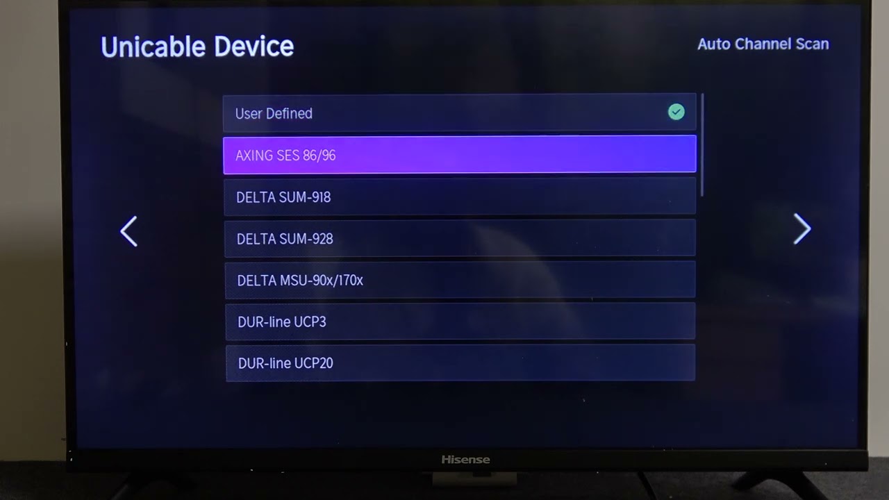 Как автоматически сканировать каналы на Smart TV HISENSE