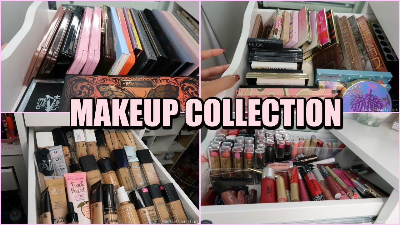 MI COLECCIÓN DE MAQUILLAJE 2018 + DEPURACIÓN EXTREMA MAQUILLAJE