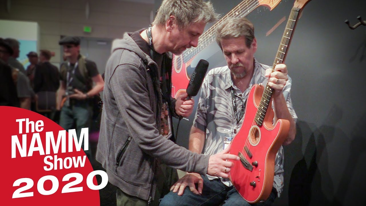 NAMM 2020 - FENDER Acoustasonic Stratocaster