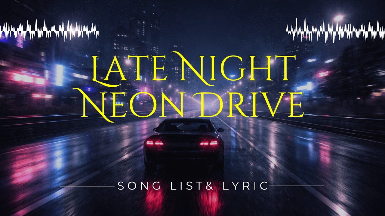 Late Night Neon Drive 🌌 Synthwave Mix | Calm, Nostalgic, Midnight Highway Vibes